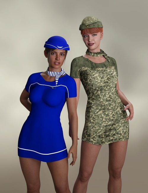 Click here to see preview images for "dForce Fantasy Hostess Outfit Texture Add-on" dForce Fantasy Hostess Outfit Texture Add-on