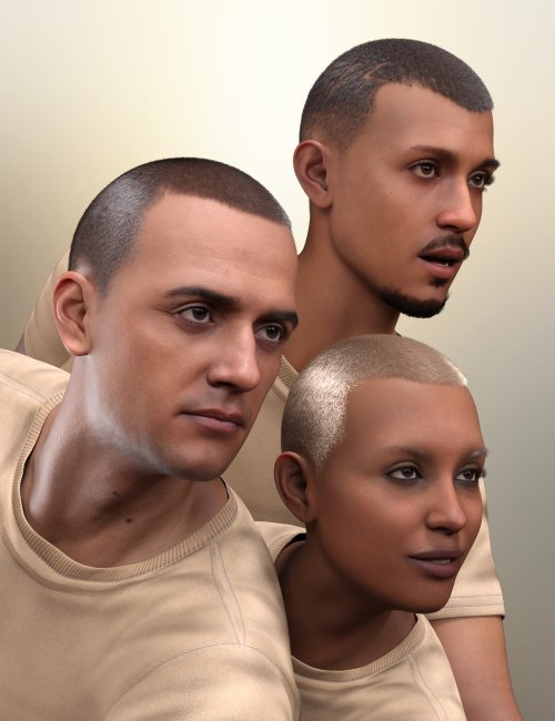 Click here to see preview images for "dForce Ultimate Buzzcut Hair for Genesis 9" dForce Ultimate Buzzcut Hair for Genesis 9