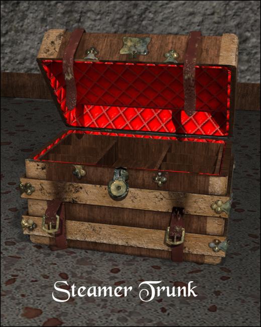 Click here to see preview images for "Steamer Trunk" Steamer Trunk