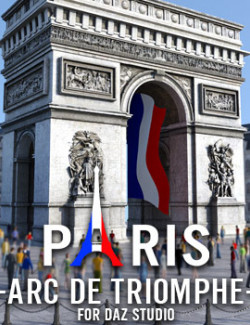 PARIS- Arc De Triomphe for DS Iray