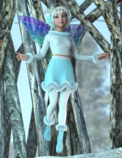 Pixie Winter Outfit for Genesis 9