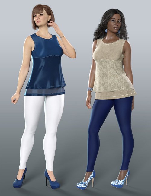 Click here to see preview images for "Capsule Wardrobe 02 Texture Add-On" Capsule Wardrobe 02 Texture Add-On