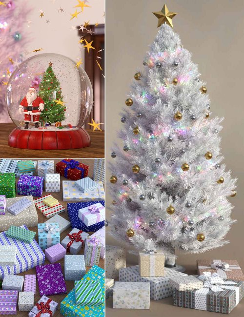 Click here to see preview images for "V3D Christmas Bundle" V3D Christmas Bundle