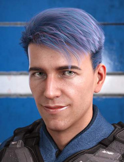 EdgeCut Hair for Genesis 8 and 8.1 Males