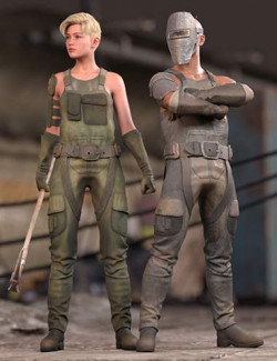 Working Sci-Fi Outfit for Genesis 9