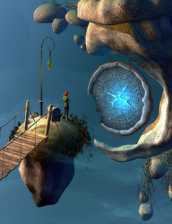 Clock Island for Daz Studio