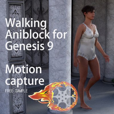 Click here to see preview images for "Walking Aniblock Sample for Genesis 9" Walking Aniblock Sample for Genesis 9