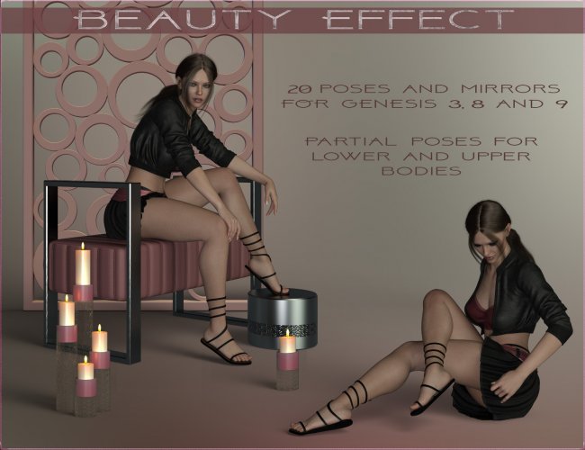 Click here to see preview images for "Beauty Effect - Poses G9F-G8F-G3F" Beauty Effect - Poses G9F-G8F-G3F