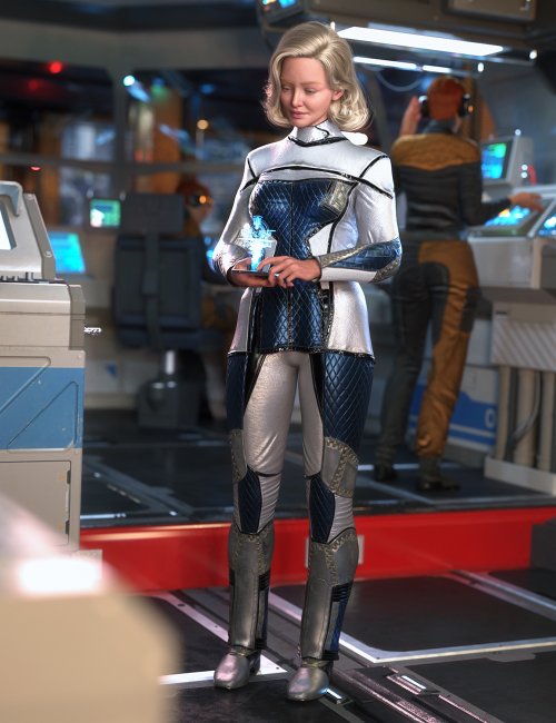 Click here to see preview images for "Interstellar Uniform Outfit for Genesis 9" Interstellar Uniform Outfit for Genesis 9