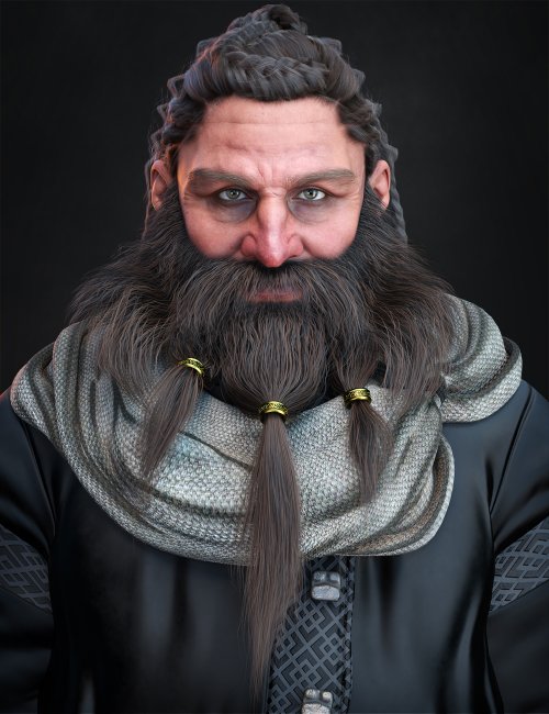 Click here to see preview images for "Kobold Beard for Genesis 9" Kobold Beard for Genesis 9