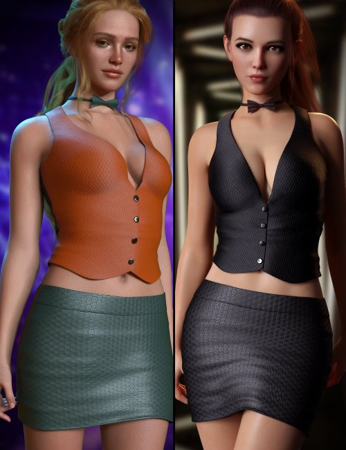 Click here to see preview images for "Cocktail Girl Outfit Set for Genesis 9, 8.1, and 8" Cocktail Girl Outfit Set for Genesis 9, 8.1, and 8