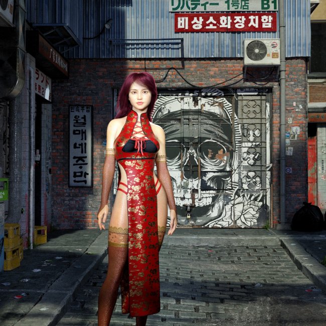 Click here to see preview images for "Pretty for dForce Naomi Cheongsam" Pretty for dForce Naomi Cheongsam