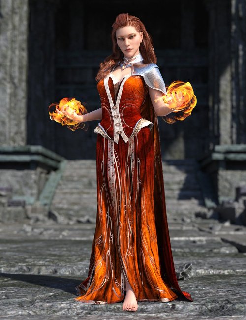 Click here to see preview images for "dForce War Witch Wardrobe Base Outfit for Genesis 8 and 8.1" dForce War Witch Wardrobe Base Outfit for Genesis 8 and 8.1