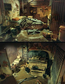 Desert Wreckage Hideout