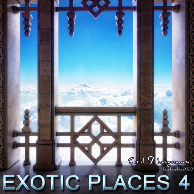 Click here to see preview images for "Exotic Places 4 - 2D backgrounds" Exotic Places 4 - 2D backgrounds