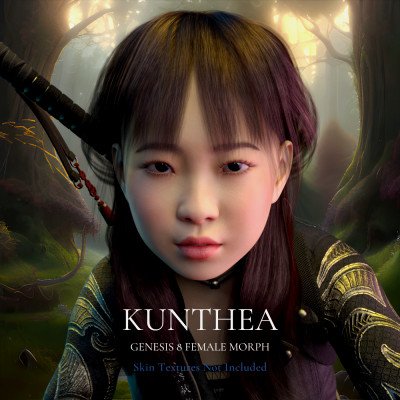 Click here to see preview images for "Kunthea Character Morph for Genesis 8" Kunthea Character Morph for Genesis 8