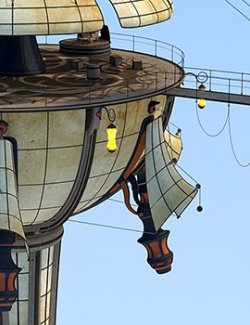 Sky Outpost for Daz Studio