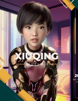 Xiuqing Teen Character Morph for Genesis 8 Female