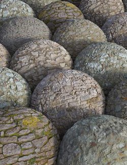 PBR Scanned Medieval Brick Shader Pack Vol1