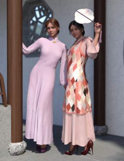 dForce MK Paddy Field Clothing for Genesis 9
