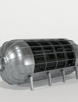 Hydroponics Module  for Poser