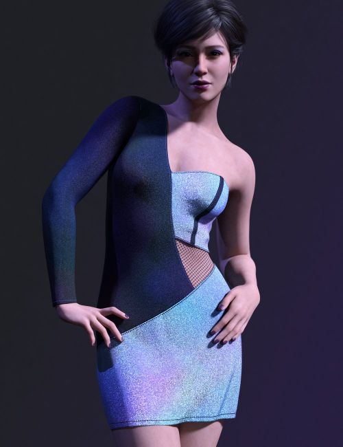 Click here to see preview images for "dForce Fantasy Holo Outfit for Genesis 9 and 8 Females" dForce Fantasy Holo Outfit for Genesis 9 and 8 Females