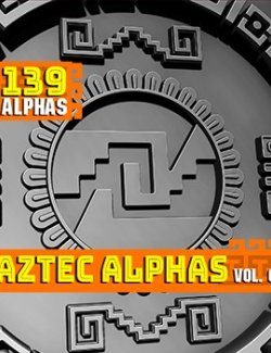 AZTEC ALPHAS BRUSHES: Volume 6