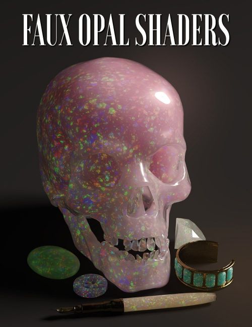 Click here to see preview images for "Faux Opal Shaders" Faux Opal Shaders