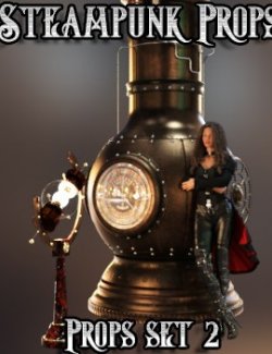 AJ Steampunk Props Set 2