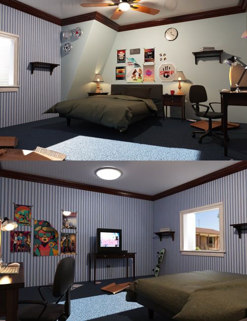 Click here to see preview images for "90s Room" 90s Room