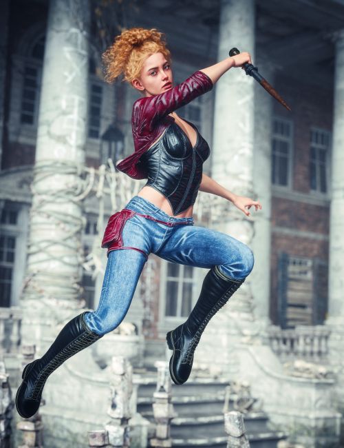 Click here to see preview images for "dForce Souls Keep Outfit for Genesis 9" dForce Souls Keep Outfit for Genesis 9