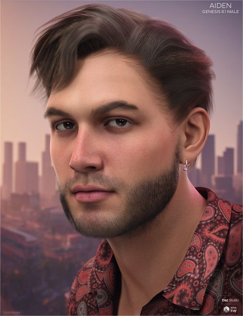Click here to see preview images for "CGI Aiden for Genesis 8.1 Male" CGI Aiden for Genesis 8.1 Male
