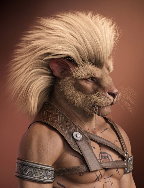 Click here to see preview images for "Panthera Mane, Whiskers, and Eyebrows for Genesis 9" Panthera Mane, Whiskers, and Eyebrows for Genesis 9