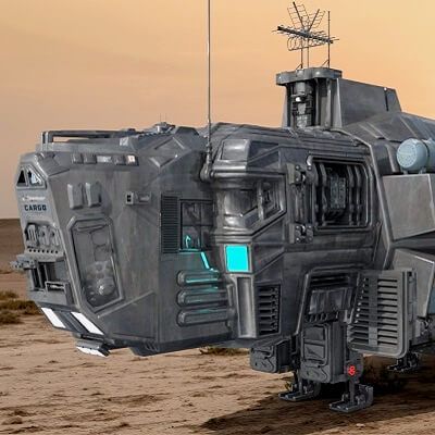 Click here to see preview images for "Cargo Space Freighter for DAZ" Cargo Space Freighter for DAZ
