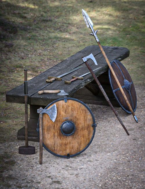 Click here to see preview images for "BW Viking Warrior Weapons" BW Viking Warrior Weapons