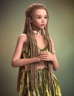 Calypso Hair For Genesis 9