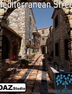 Mediterranean Street for Daz Studio