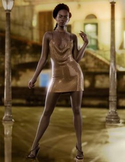 dForce CB Lala Clothing Set for Genesis 9
