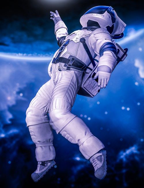 Click here to see preview images for "Space Suit Outfit for Genesis 9" Space Suit Outfit for Genesis 9