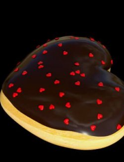 Heart Shaped Doughnut Three