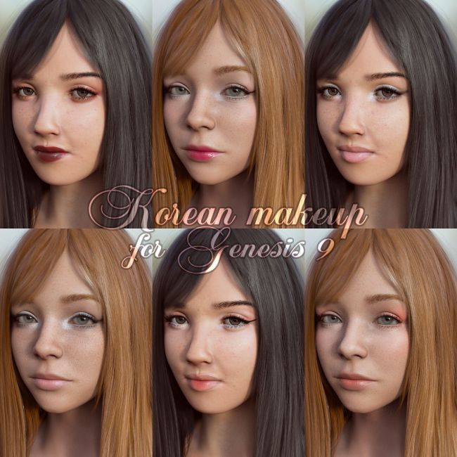 Click here to see preview images for "Korean Makeup for G9" Korean Makeup for G9