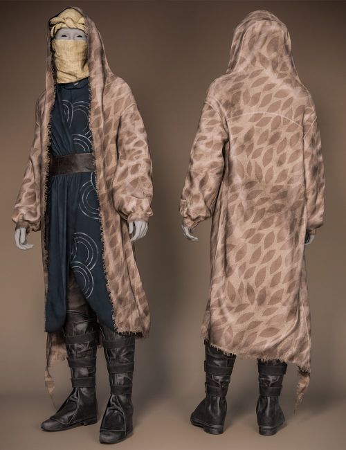 Click here to see preview images for "dForce Lost In Desert Outfit Texture Add On" dForce Lost In Desert Outfit Texture Add On