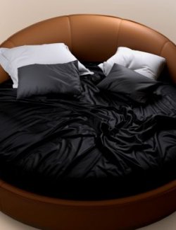 AQ3D Round Bed