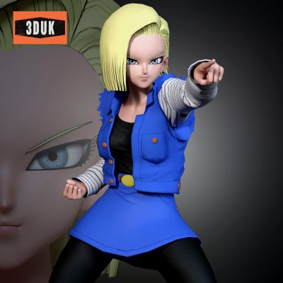 Click here to see preview images for "DB Android 18 For G8F" DB Android 18 For G8F