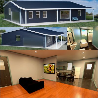 Click here to see preview images for "DD Three Bedroom House" DD Three Bedroom House
