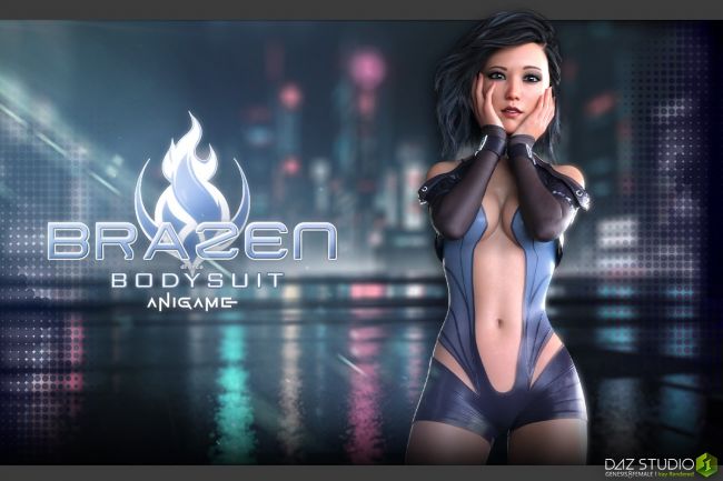 Click here to see preview images for "dForce Anigame BraZen BodySuit G8F" dForce Anigame BraZen BodySuit G8F