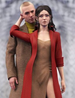 Iconic Couple Poses for Genesis 9, 8 and 3