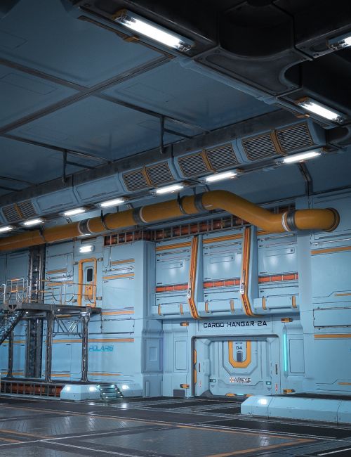 Click here to see preview images for "Polaris Hangar" Polaris Hangar