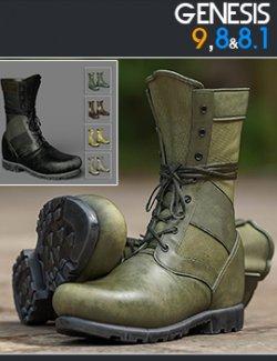 Ultimate Army Shoes Genesis 9\G8\G8.1 and Bonus Material