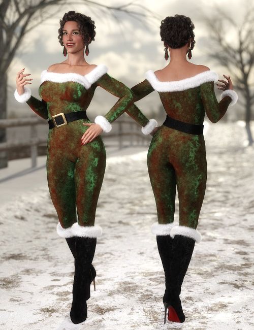 Click here to see preview images for "Crimbo Catsuit and Velvet Shader" Crimbo Catsuit and Velvet Shader
